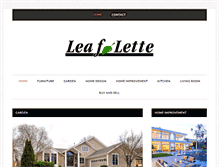 Tablet Screenshot of leaflette.org